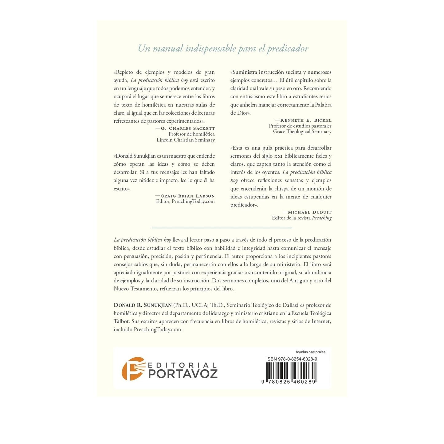 La Predicación Bíblica Hoy por Donald R. Sunukjian