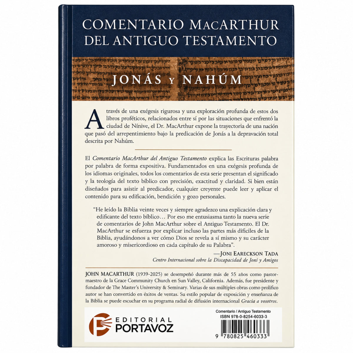 Comentario MacArthur del Antiguo Testamento: Jonás y Nahúm