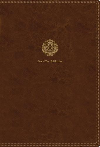 Bible Reina Valera 1960 Super Giant Print, Brown, Indexed