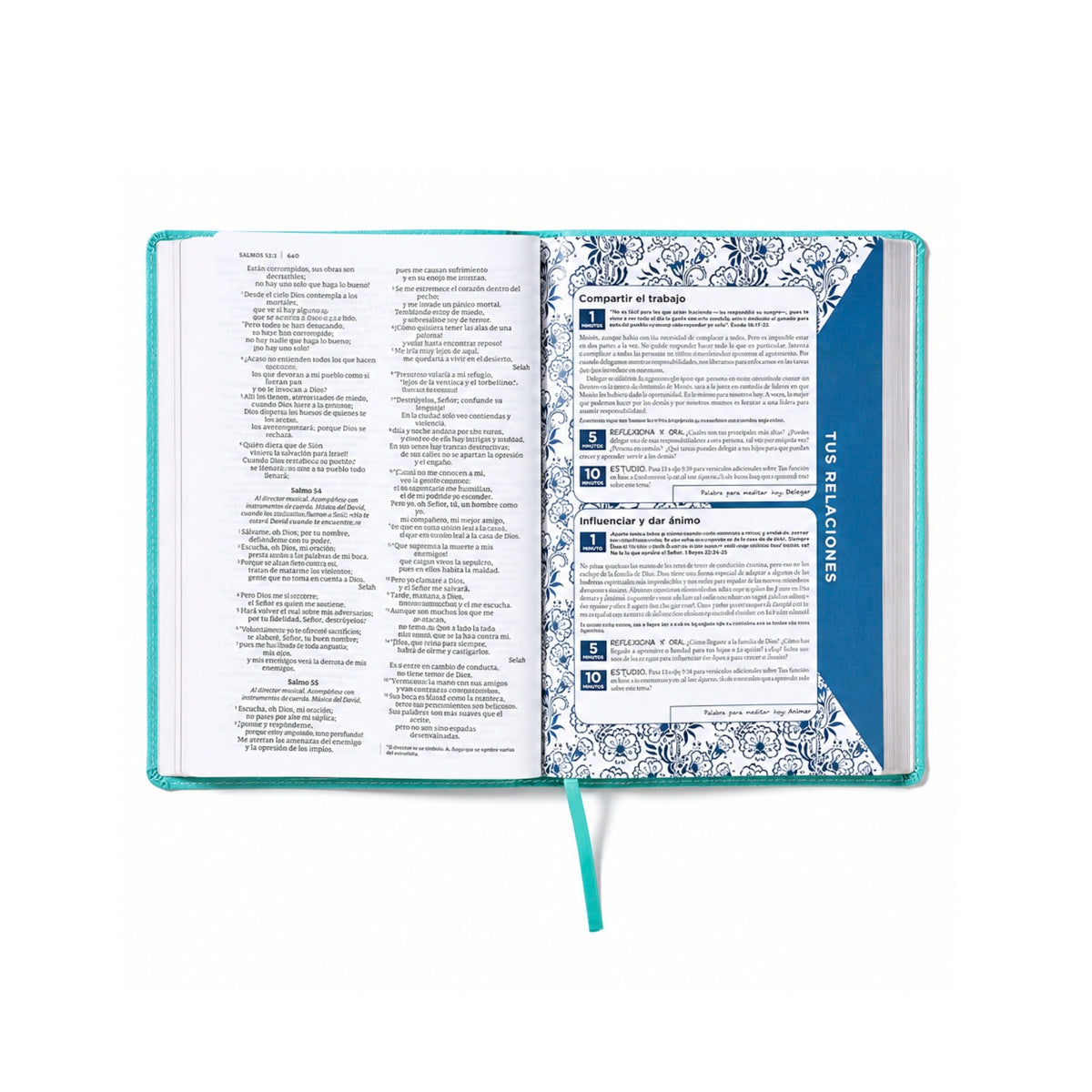 NVI Busy Mom's Bible Turquoise