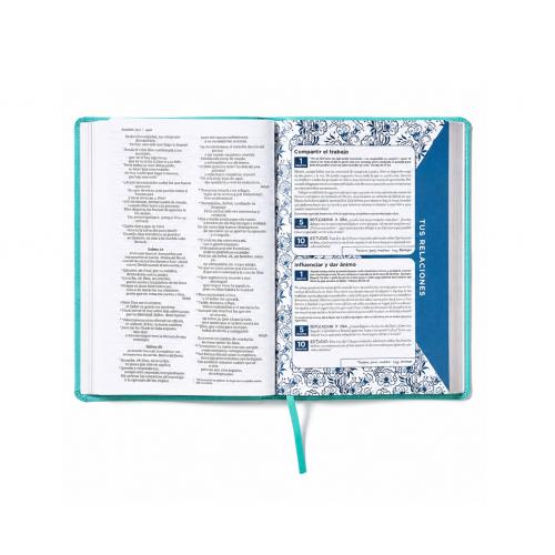 NVI Busy Mom's Bible Turquoise