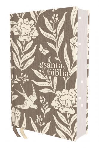 Biblia NVI22 Pasta Dura Tamaño Compacto, Diseño Floral
