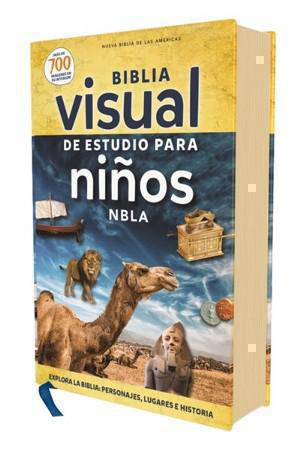NBLA, Biblia visual de estudio para niños, Tapa dura, Interior a cuatro colores