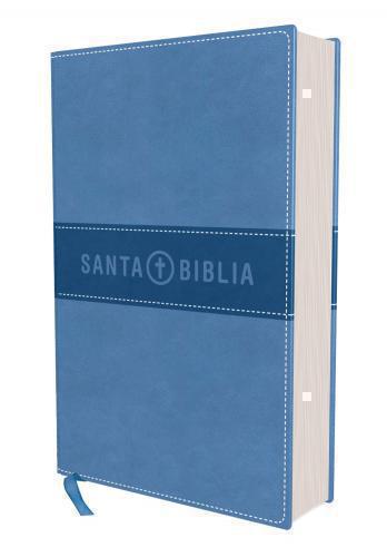 NVI, Biblia para Niños Revisión 2022, Leathersoft, Azul Celeste, Comfort Print