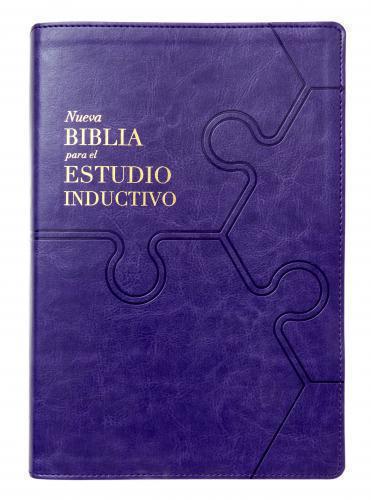 NBLA, Nueva Biblia para el estudio inductivo, Leathersoft, Interior a dos colore