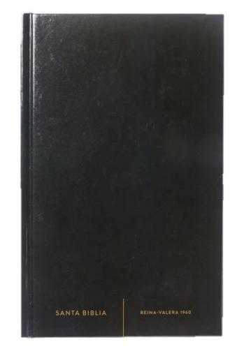 RVR60, Santa Biblia, Premio y Regalo, Letra grande, Tapa dura, Negro