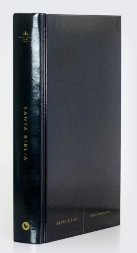 RVR60, Santa Biblia, Premio y Regalo, Letra grande, Tapa dura, Negro