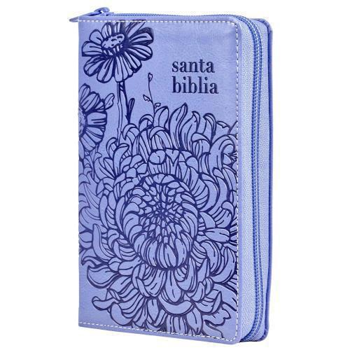 Nueva Biblia de Las Americas, Imitación Piel, Tamaño Compacto, Color Morado