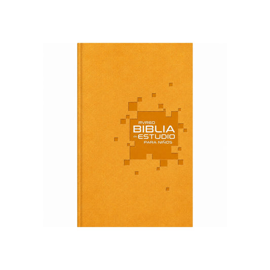 RVR60 Biblia de estudio para niños, Leathersoft, Mango