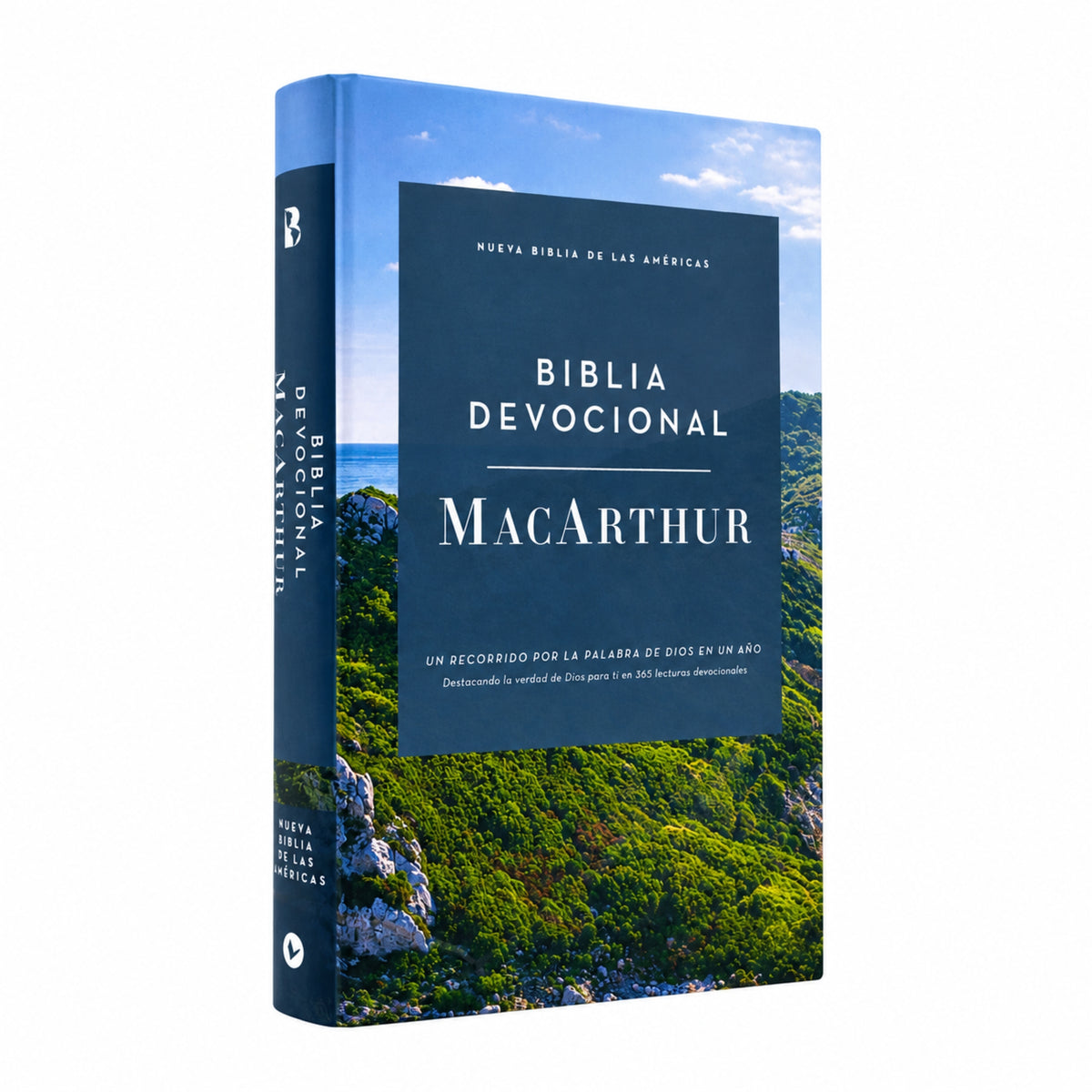 Biblia Devocional MacArthur Version  NBLA Pasta Dura Color Negro