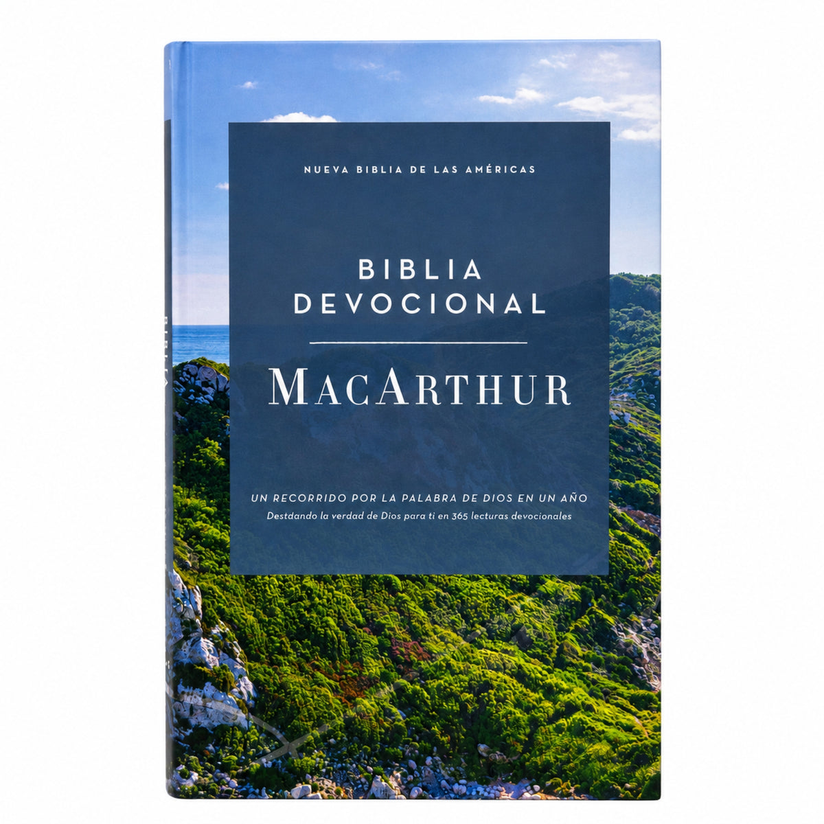 Biblia Devocional MacArthur Version  NBLA Pasta Dura Color Negro
