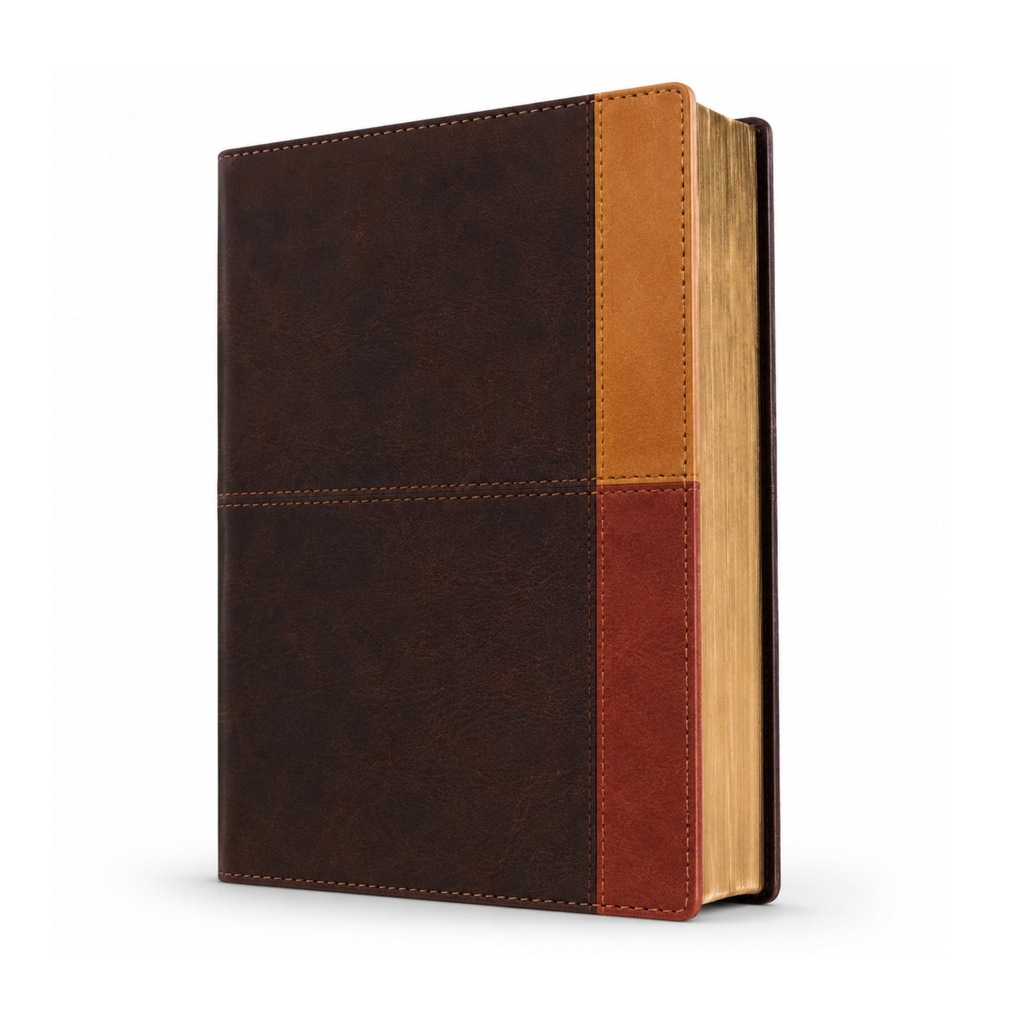 Biblia RVR1960, Biblia de Estudio Arcoiris, Sentipiel color terracota