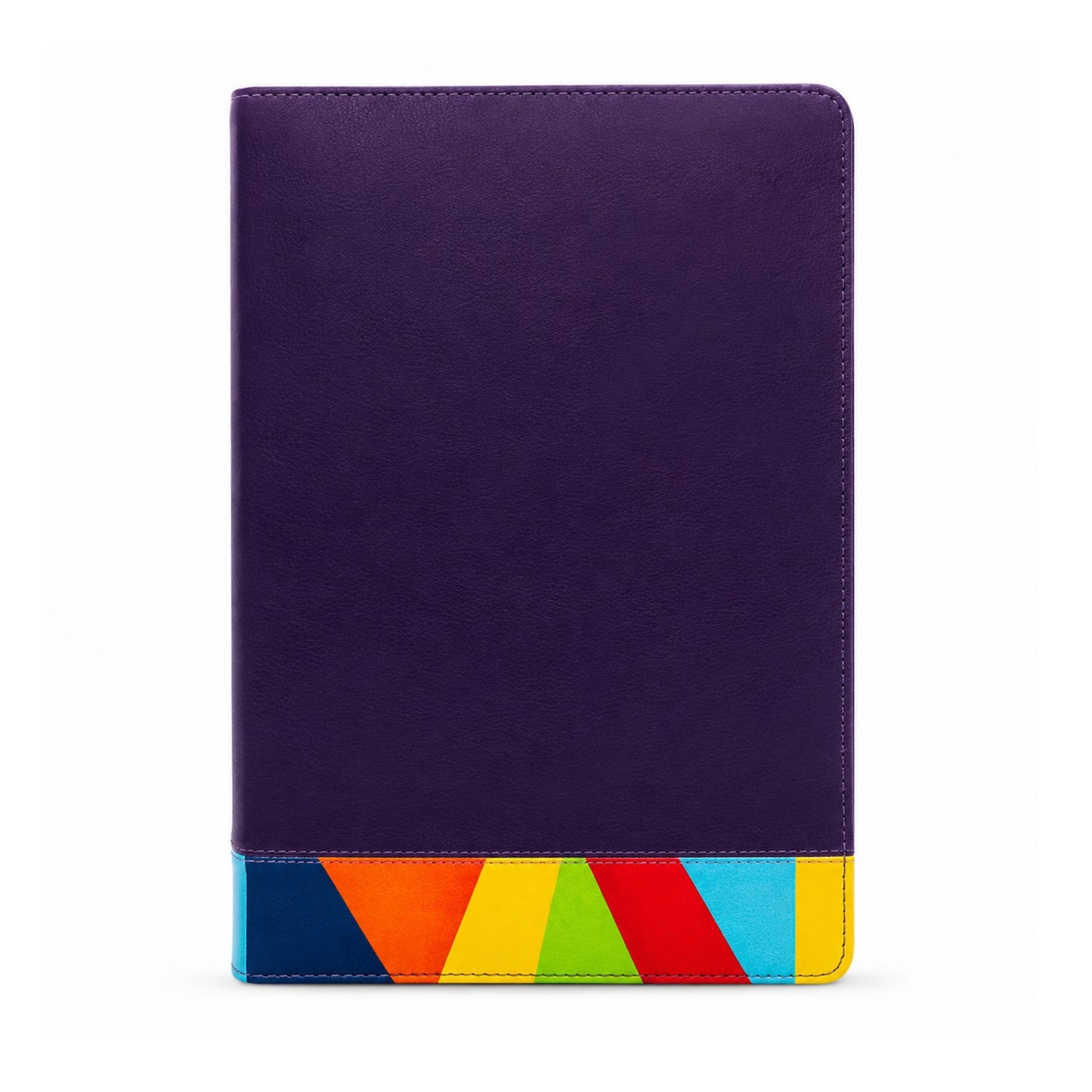 Biblia RVR1960, Biblia de Estudio Arcoiris, Sentipiel color morado
