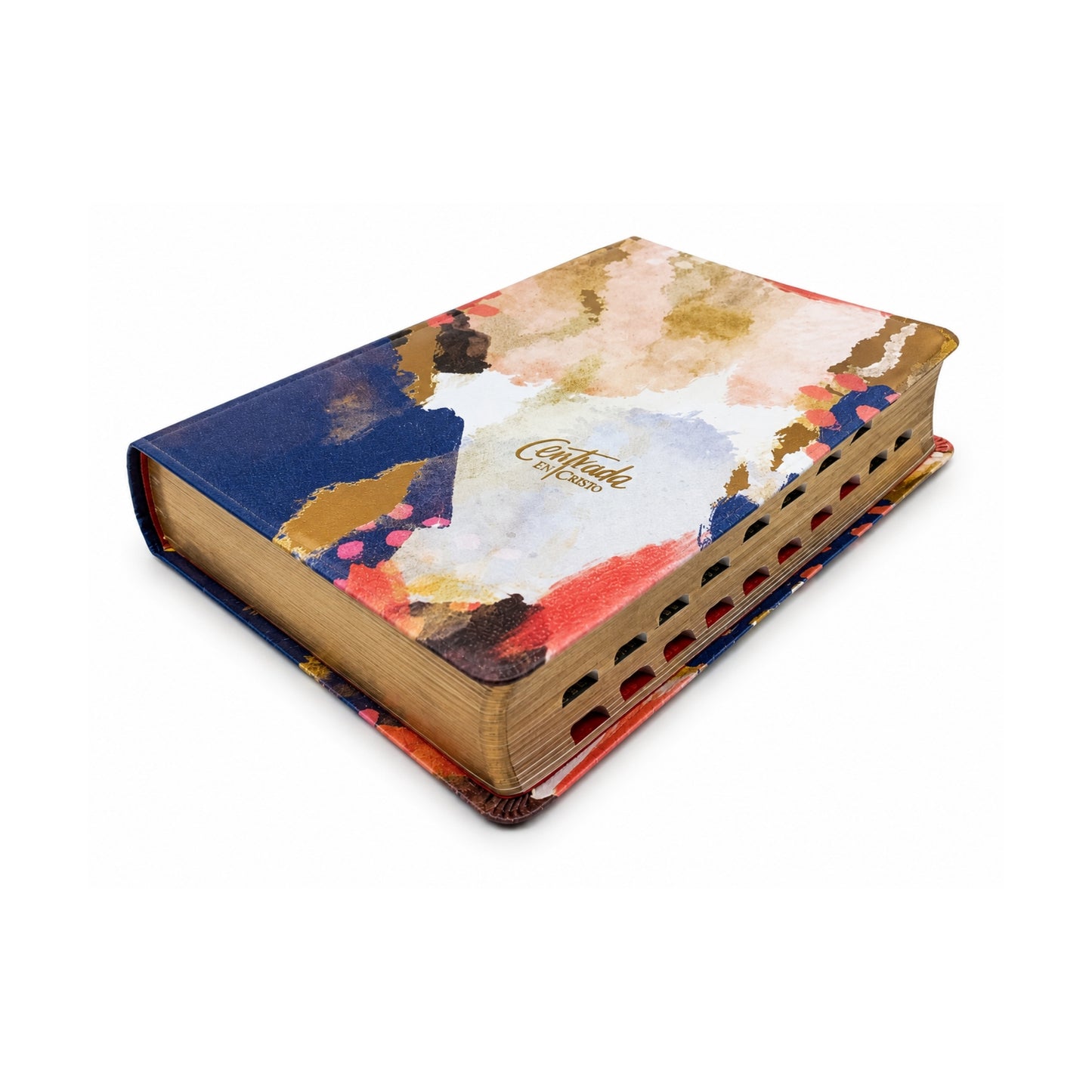 Biblia devocional para mujeres RVR 1960 Centrada en Cristo, matizada símil piel