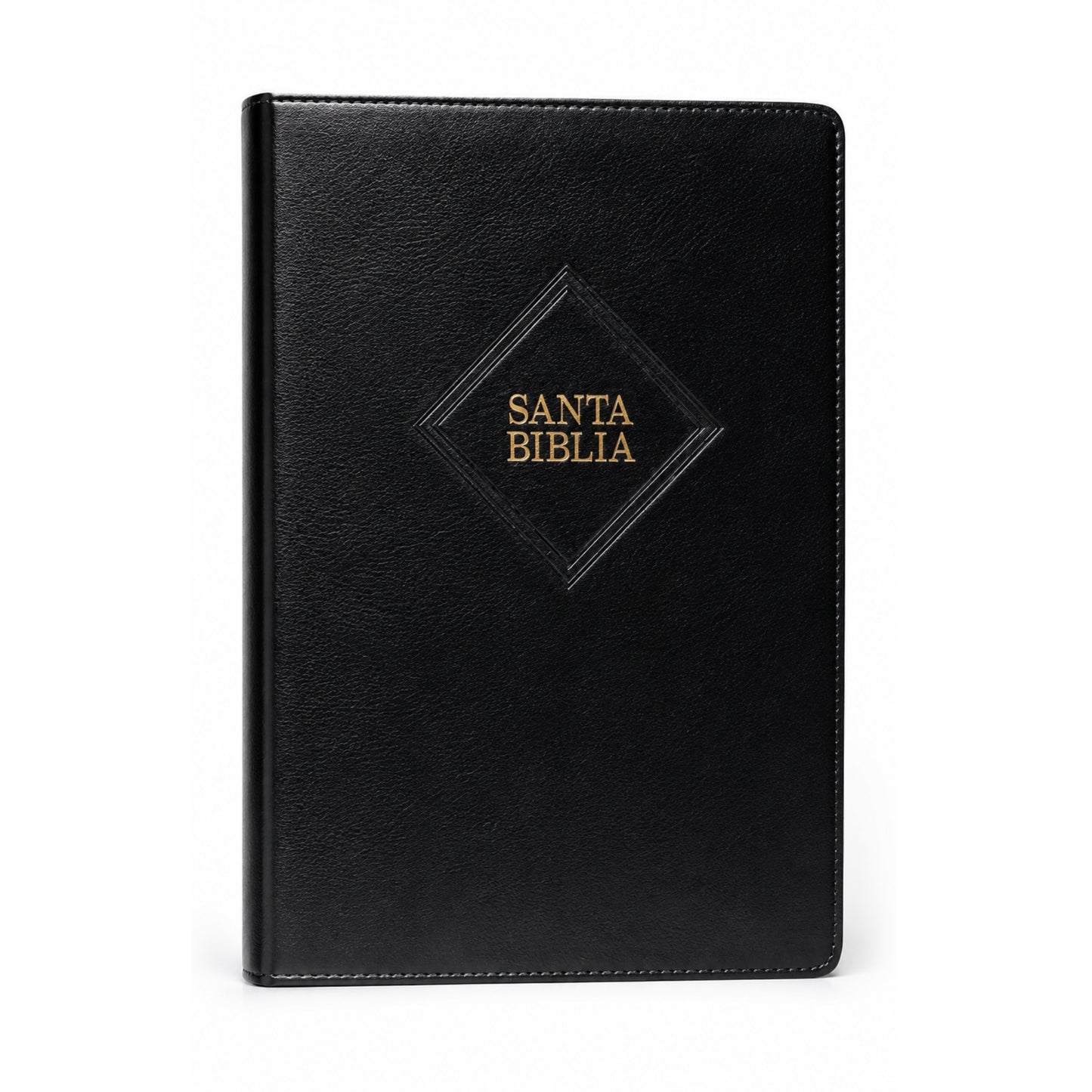Biblia RVR1960 Imitación Piel, Tamaño Supergigante con Indice, Color Negro