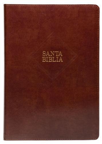 RVR1960 Bible Imitation Leather, Super Giant Size, Brown