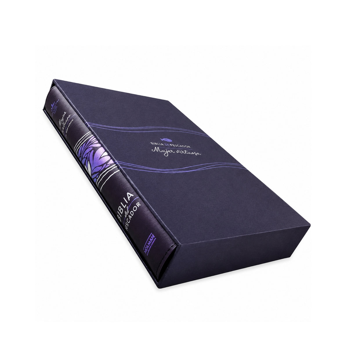 Biblia Del Pescador, Mujer Virtuosa, RVR1960, Imitacion Piel
