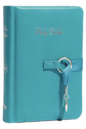 Bible NKJV Simply Charming Imitation Leather Light Blue