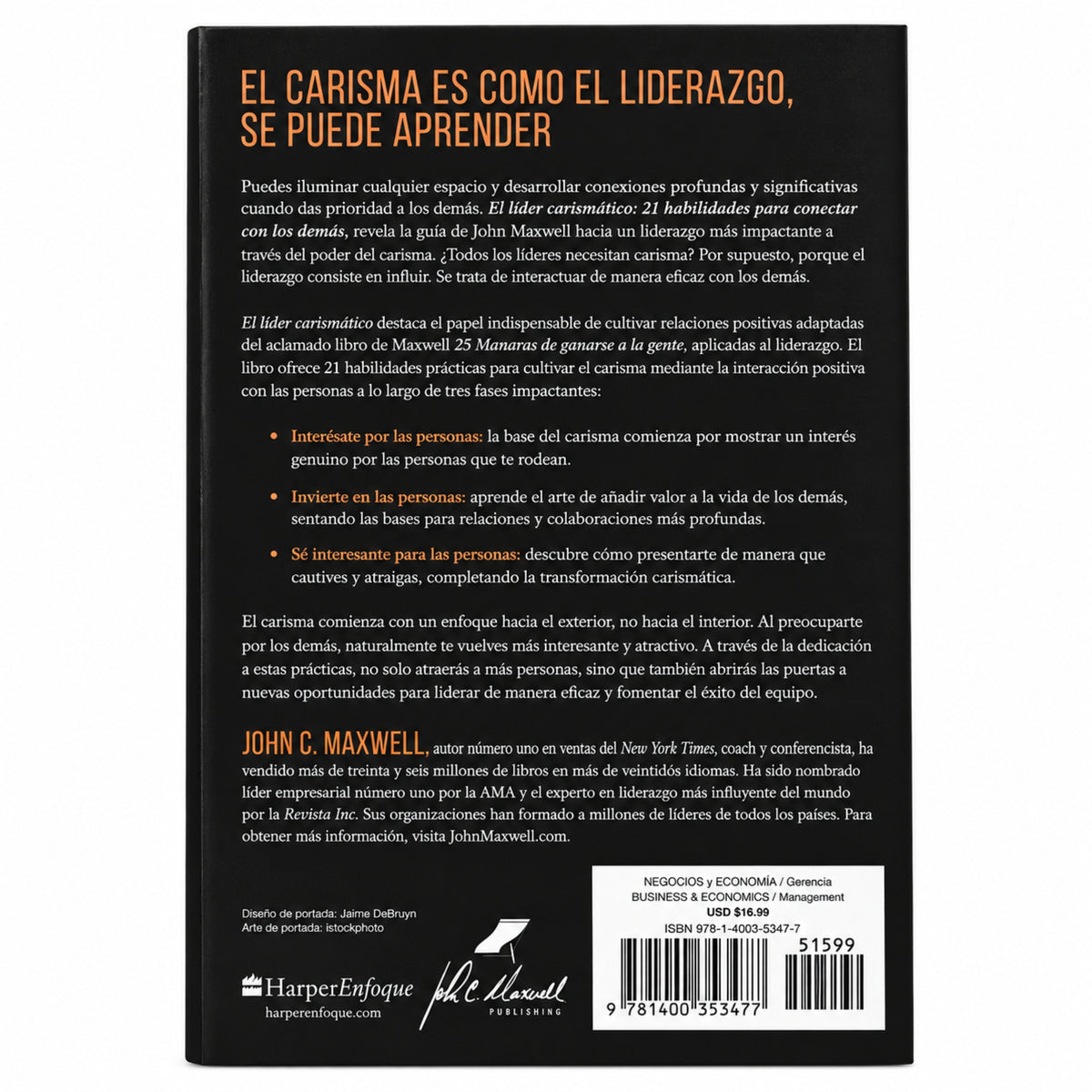 El líder carismático por John C. Maxwell