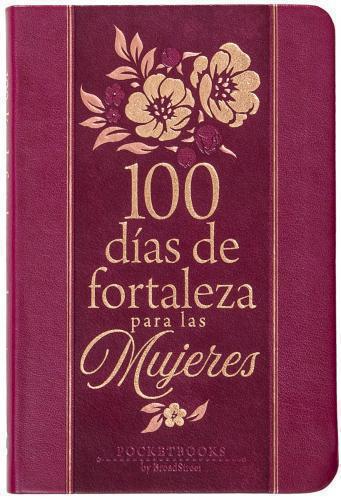 Devocional 100 días de fortaleza para las mujeres tamaño bolsillo imitación piel