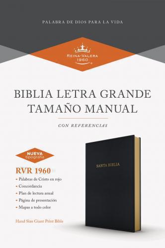 RVR1960 Bible, Compact Size, Black Leathersoft, Large Print