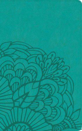 RVR1960 Bible, Imitation Leather, Ultra-Thin, Hand Size, Aqua