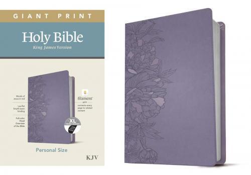 Biblia KVJ Tamaño Manual, Imitación Piel, Color Lila con Indice