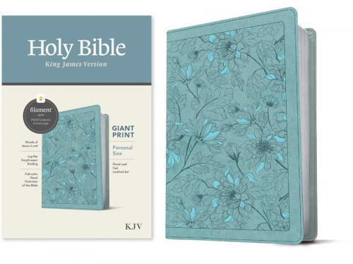Biblia KVJ Tamaño Manual, Imitación Piel, Color Teal