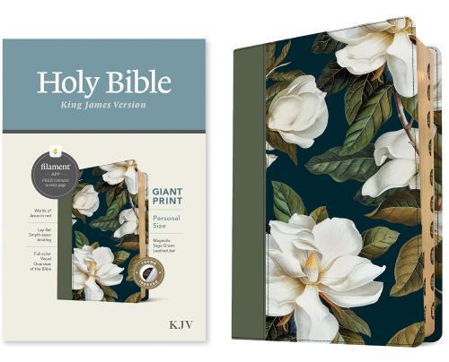 Biblia en inlgés versión KJV, Imitación Piel, Tamaño Manual, Letra Grande