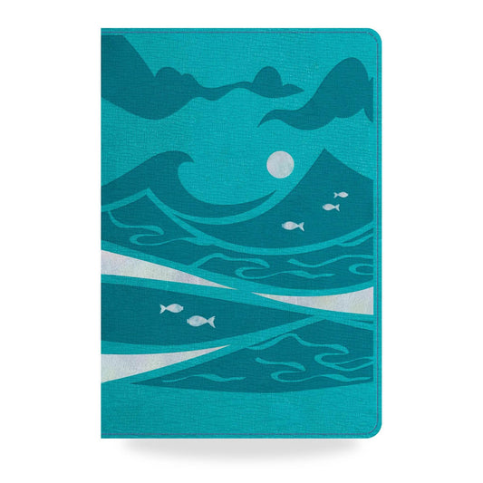NLT Bible, Imitation Leather Go Bible Teal Ocean