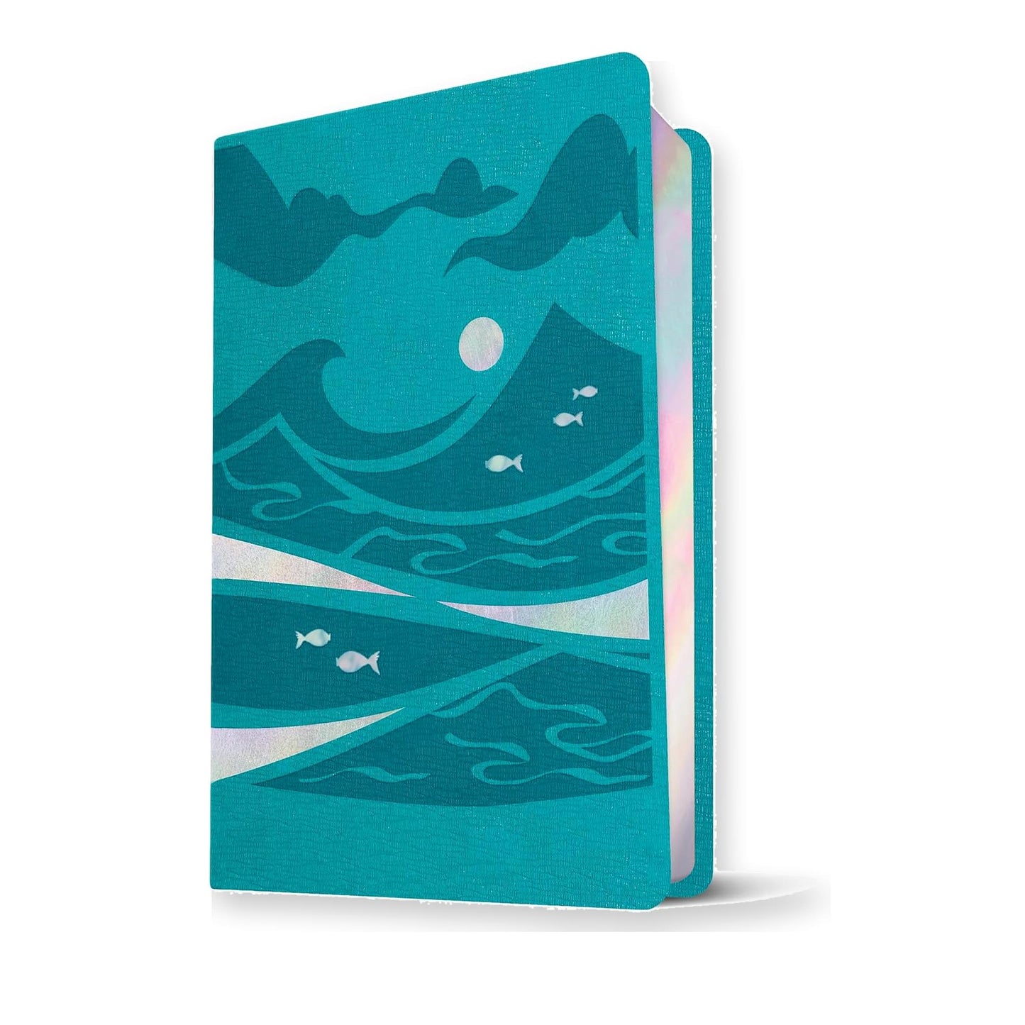 NLT Bible, Imitation Leather Go Bible Teal Ocean