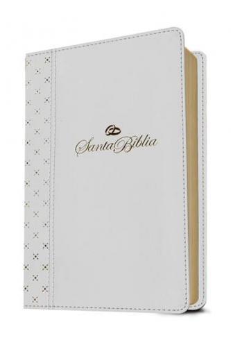 Biblia NTV, Tamaño Manual, Imitación Piel, Color Blanco Habilitada APP