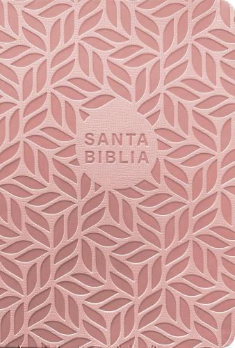 NTV Bible, Giant Print, Premium Value, LeatherLike, Pink, Large Print