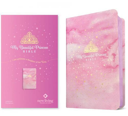 Biblia NLT, My Beautiful Princess,  Imitación Piel, Color Rosa