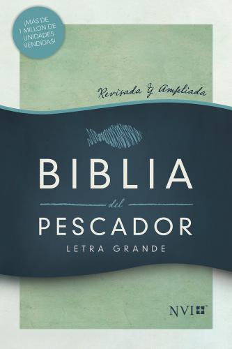 NIV Fisherman's Bible Large Print, green hardcover