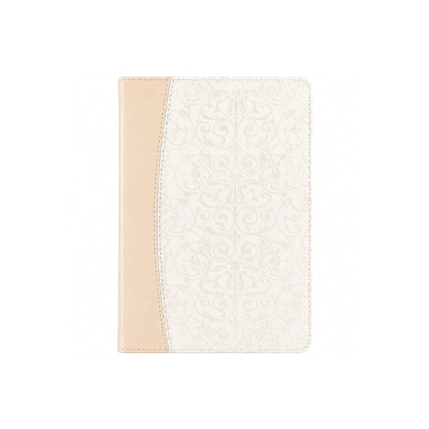 Biblia RVR1960 Recuerdo De Boda Filigrana Blanco/Rosa Palo Tamaño Compacta
