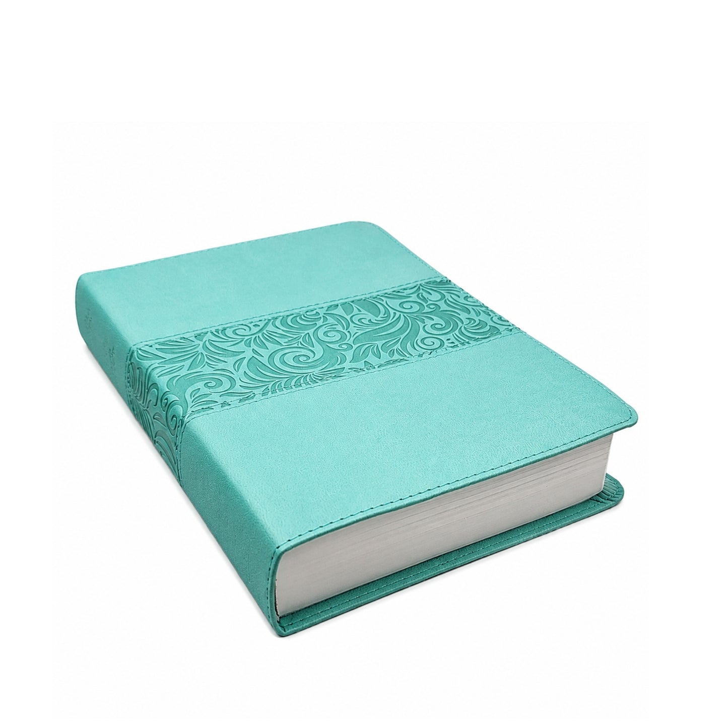 Biblia RVR1960 Regalos y Premios Simil Piel Azul Turquesa