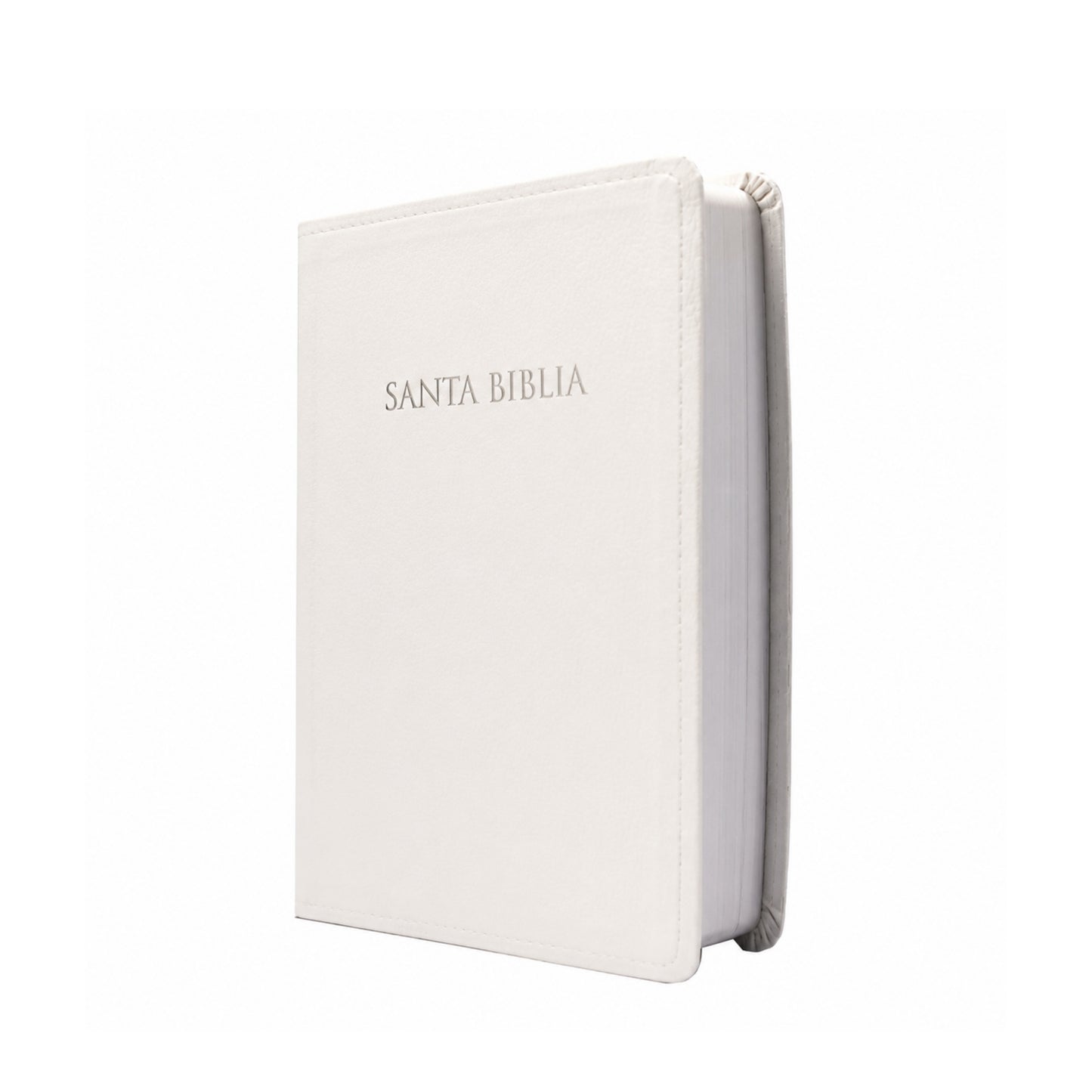 RVR 1960 Bible for gifts and awards, white, imitation leather