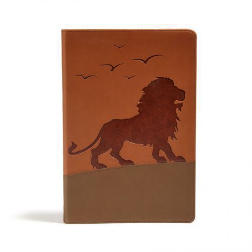Biblia KJV One Big Story, Imitación Piel, Color Café