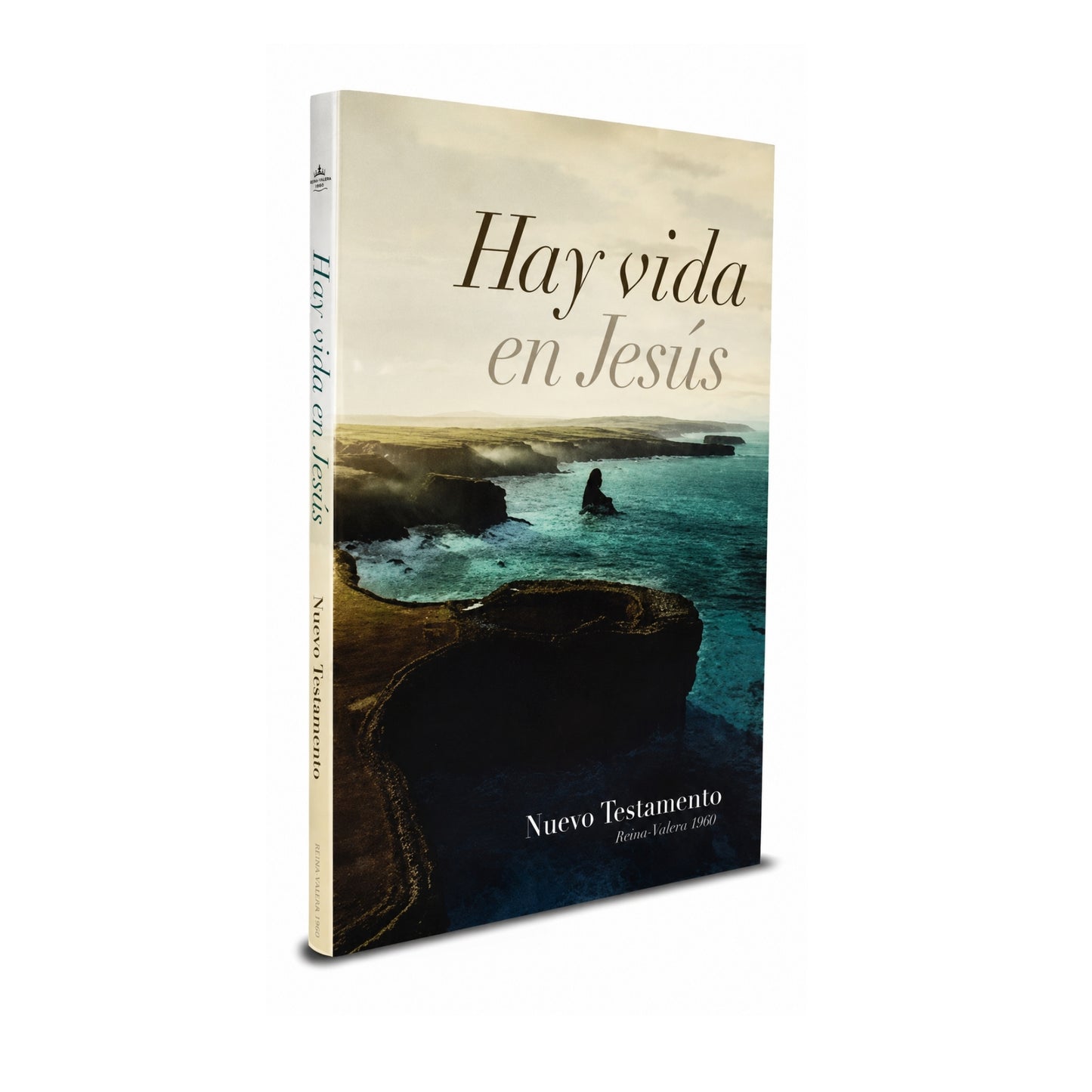 Hay Vida en Jesus Nuevo Testamento RVR60 Rustico Turquesa Tamaño Compacto