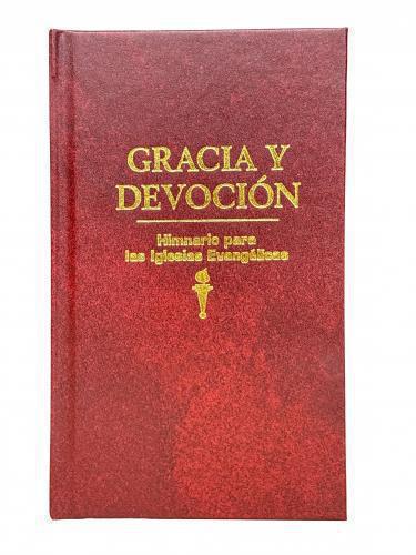 Himnario Gracia y Devocion Tamaño Compacto Pasta Dura Color Rojo