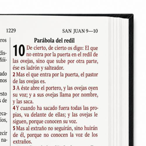 Biblia RVR1960, Pasta Dura, Manual, Negro