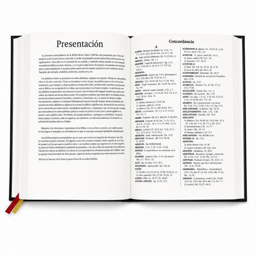 Biblia RVR1960, Pasta Dura, Manual, Negro