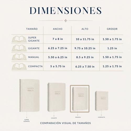 Biblia RVR1960, Pasta Dura, Manual, Negro