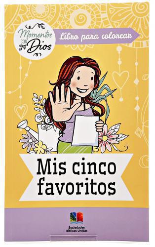 Libro para colorear, mis cinco favoritos