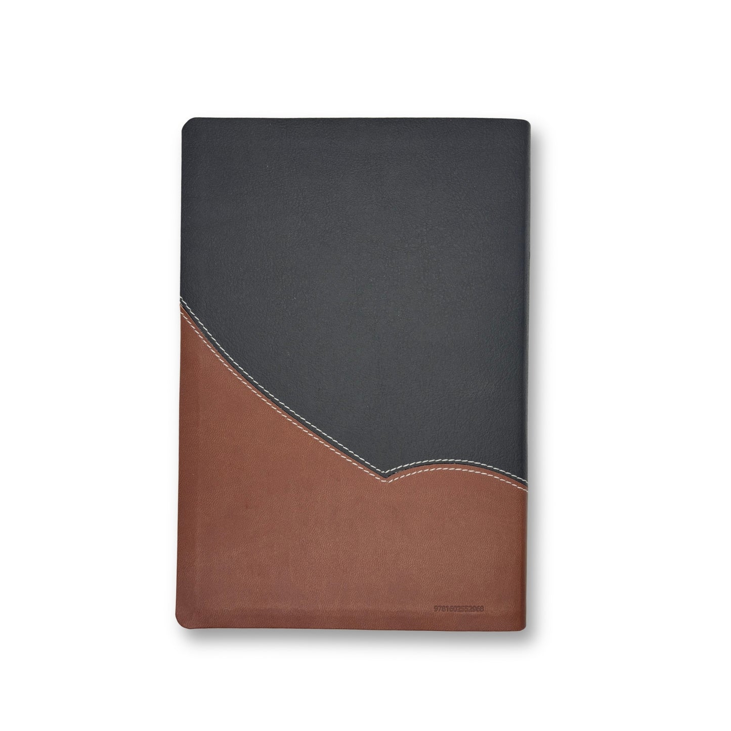 Biblia RVR60 Macarthur Estudio Piel Italiana Negro Cafe Tamaño Grande