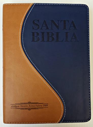 Biblia antigua versión Reina Valera 1909 letra grande tamaño Manual