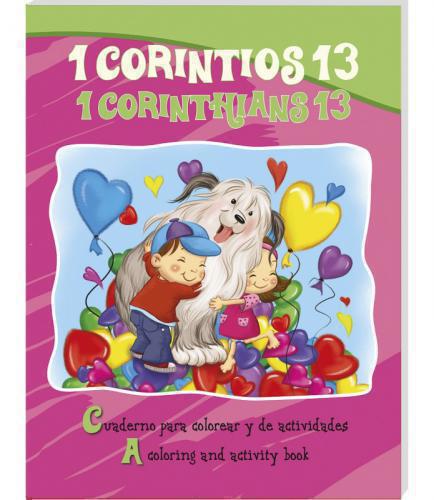 Libro Para Colorear Bilingüe - 1 Corintios 13