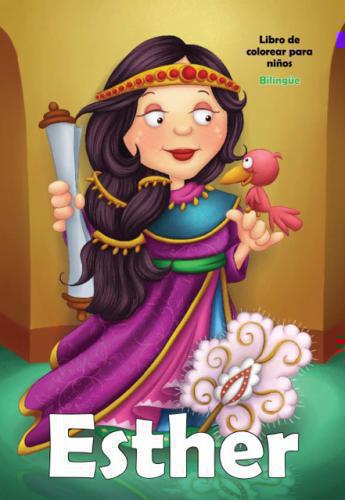 Bilingual Coloring Book Esther