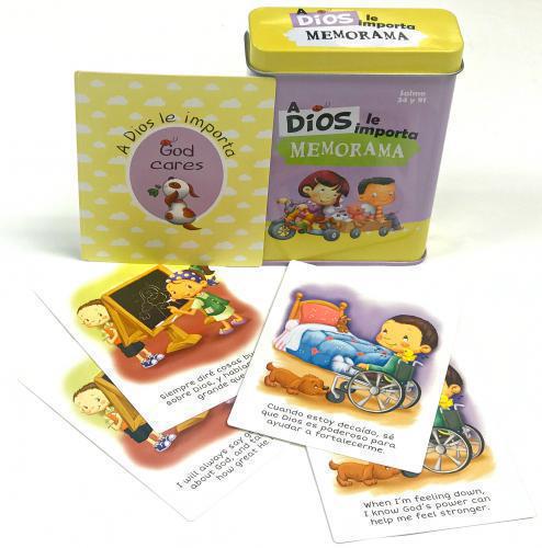 Juego De Cartas Bilingüe, A Dios Le Importa, Memorama